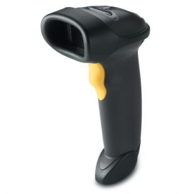 2e kans: Zebra LS2208, 1D, multi-IF, donkergrijs, incl. USB kabel en stand