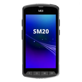 M3 Mobile SM20x, 2D, SF, USB, BT (5.1), Wi-Fi, 4G, NFC, GPS, disp., GMS, RB, black, Android