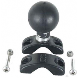 Zebra rail base, voor 4 inch of 12 inch RAM arm, 2 inch tot 2,5 inch