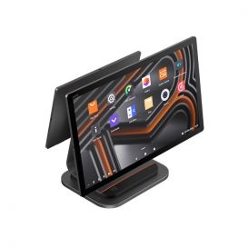 SUNMI T3 PRO MAX, NFC, 39.6 cm (15,6''), Full HD, USB, USB-C, BT (BLE), Ethernet, Wi-Fi, black, orange
