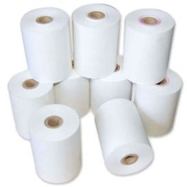 Bonrollen, 1 ply (enkel), 57x12x63mm (40 meter), normaal papier (niet thermisch) -> per 100 rollen