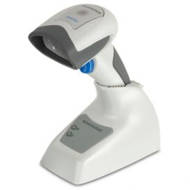 2e kans: Datalogic QuickScan I QBT2131, Bluetooth, 1D, multi-IF, Incl. Basisstation, Excl. aansluitkabel, Wit