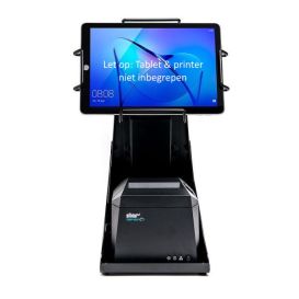 Star mUnite-EZ100 standaard en tablethouder (zwart) - geschikt voor TSP100/143,TSP650II en TSP700II