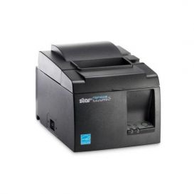 2e kans: STAR TSP143IIU+, USB, 8 DOTS/MM (203 DPI), CUTTER, ZWART, INCL. USB KABEL EN EU NETSNOER