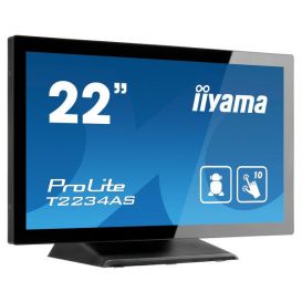 2e kans: Iiyama ProLite T2234AS-B1 touchscreen, 21.5 inch, 1920 x 1080 Pixels, Full HD, zwart