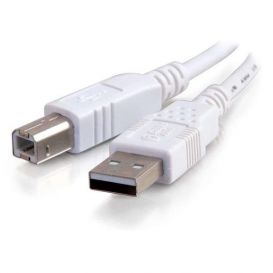 USB kabel (A/B), 2m, wit