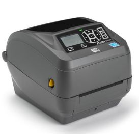 Zebra ZD500, 203 dpi, cutter, RTC, USB, RS232, Parallel, Ethernet, Bluetooth, WLAN, incl. USB kabel en voeding