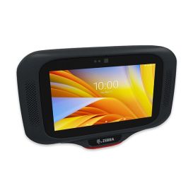Zebra CC600 Android customer concierge met 5 inch touchscreen en 2D scanner landscape links