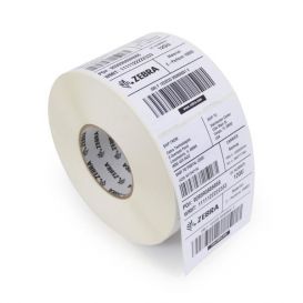 Zebra Labels 102x102 mm, Z-Ultimate 3000T, Kern 76 mm, TT, Polyester, Wit, 1435 per rol -> Per 4 Rollen