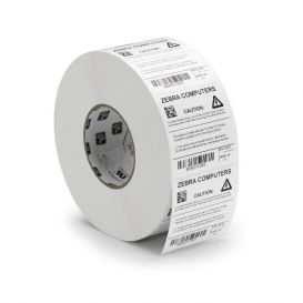 Zebra Labels 102x51 mm, Z-Ultimate 3000T, Kern 76 mm, TT, Polyester, Wit, 2740 Per Rol -> Per 4 Rollen