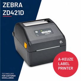 Zebra ZD421D direct thermische desktop labelprinter