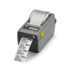 Zebra ZD410, USB, 300 dpi, DT, MS, RTC, EPLII, ZPLII, donkergrijs, incl. USB kabel en voeding