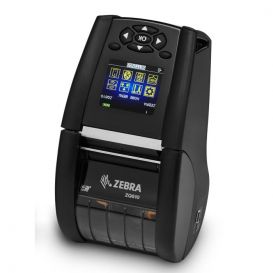 Zebra ZQ610 PLus, 19mm Core, RS232, Bluetooth (BLE), 203 dpi, incl. riem clip, schouderriem en 3250mAh batterij, apart bestellen: lader
